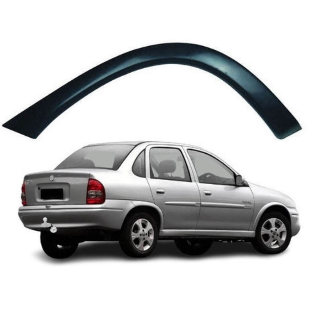 MOLDURA PARALAMA TRASEIRO CORSA SEDAN 1996 1997 1998 1999200910-WAGON 1996 1997 1998 1999 2000 2002