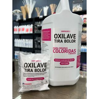 Oxilave Tira Bolor (roupas coloridas e brancas) Bombona 5 litros - QUIMINORTE em Oferta na Shopee