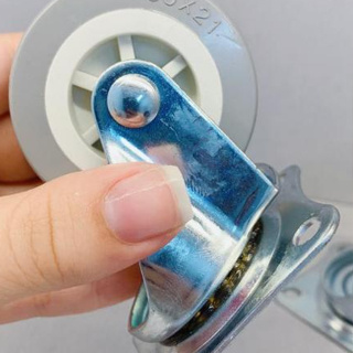 Conjunto De 4 Rodinhas 2 Polegadas Giratórias 8x6cm Multiúso Prático E Fácil Reforçado Para Moveis Pesado em Oferta na Shopee