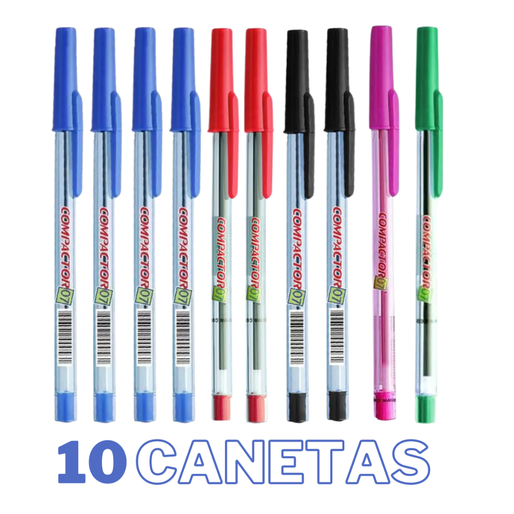 Caneta Transparente 0.7: Onde Comprar | BuscaProdutos