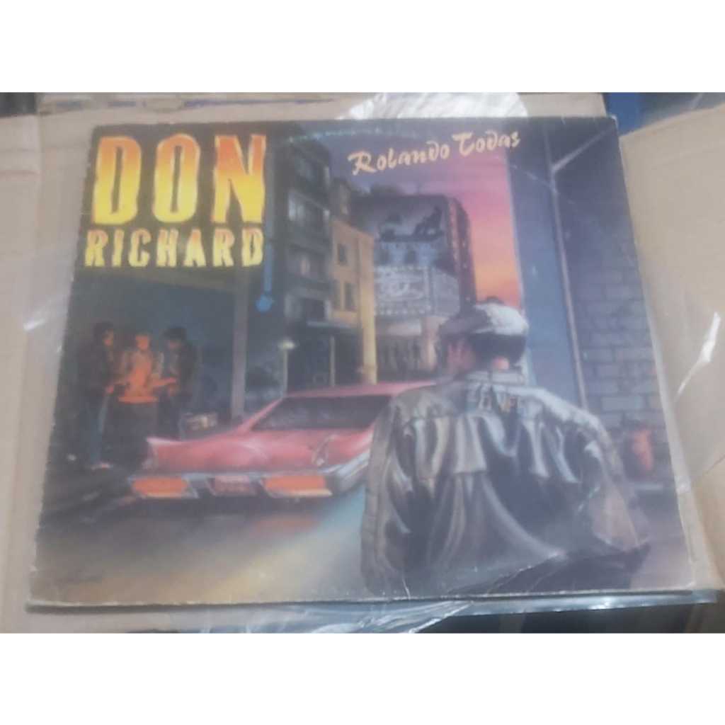 Lp Don Richard Rolando Todas (leia Anuncio Disco Empenado)
