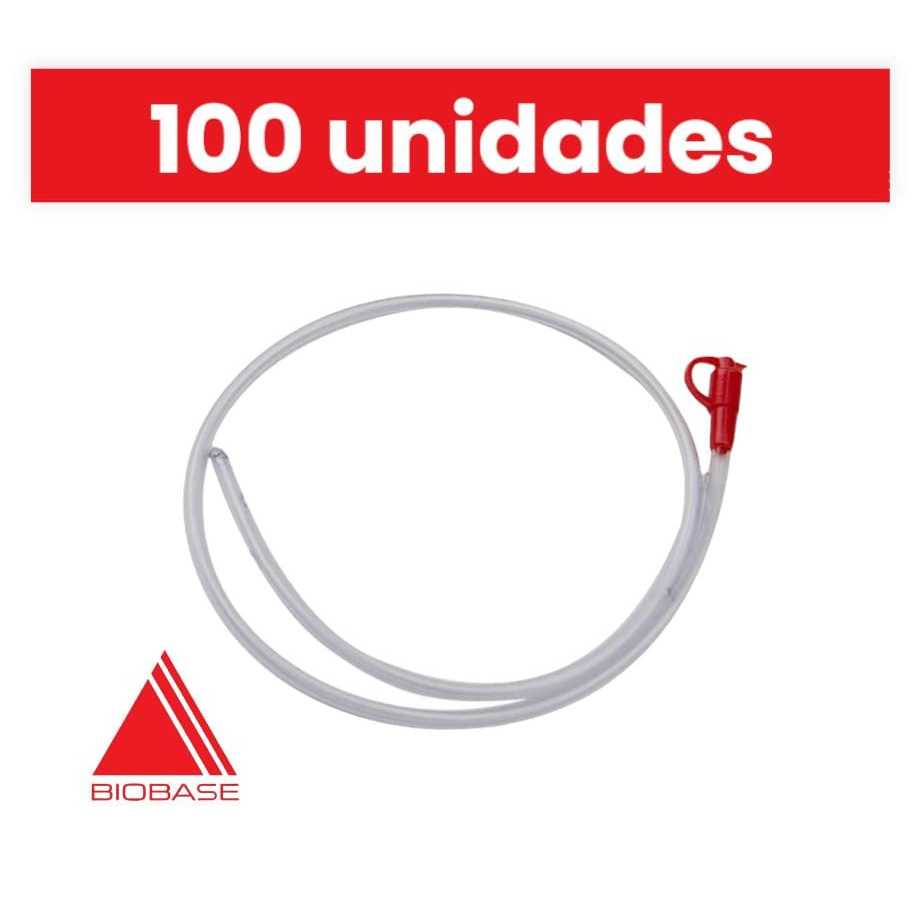 Sonda Uretral Estéril - Tamanhos 8, 10, 12, 14 e 18 - BIOBASE/MEDIX/Biofarmacêutica - 100 unidades ID-DIV em Oferta na Shopee