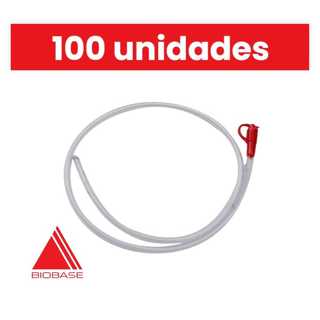 Sonda Uretral Estéril - Tamanhos 8, 10, 12, 14 e 18 - BIOBASE/MEDIX/Biofarmacêutica - 100 unidades ID-DIV em Oferta na Shopee