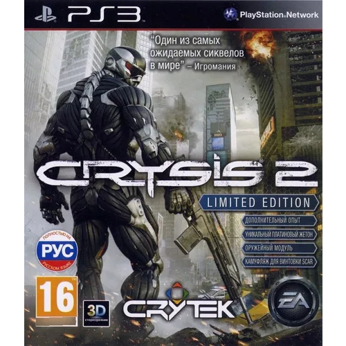 Jogo Crysis 2   - Usado - Ps3 - Midia Fisica