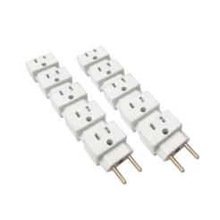 Kit 10 Plug Adaptador Tomada Bob Esponja 10a 20a Resistente