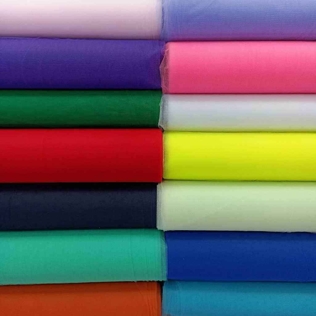 Tecido Tule Fantasia; 1,20 Metros  De Largura; Diversas Cores