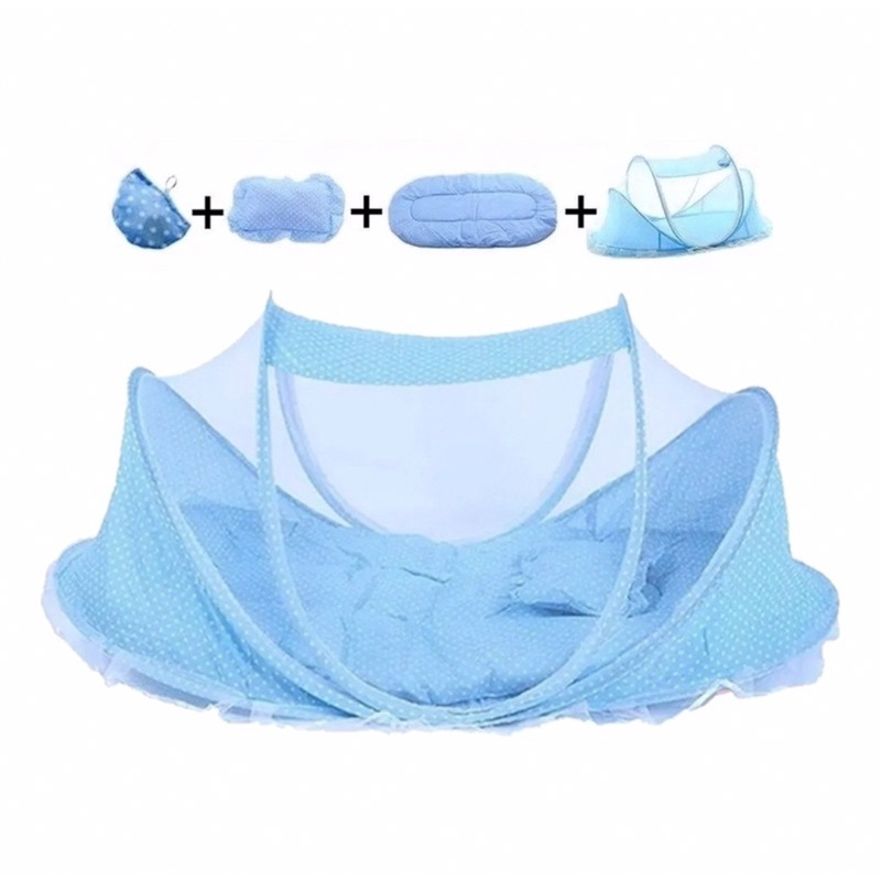 Mini Berço Portátil Infantil Mosqueteiro Para Bebes