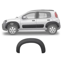 MOLDURA PARALAMA UNO WAY 2010/2014 DIANTEIRO CINZA TEXTURIZADO