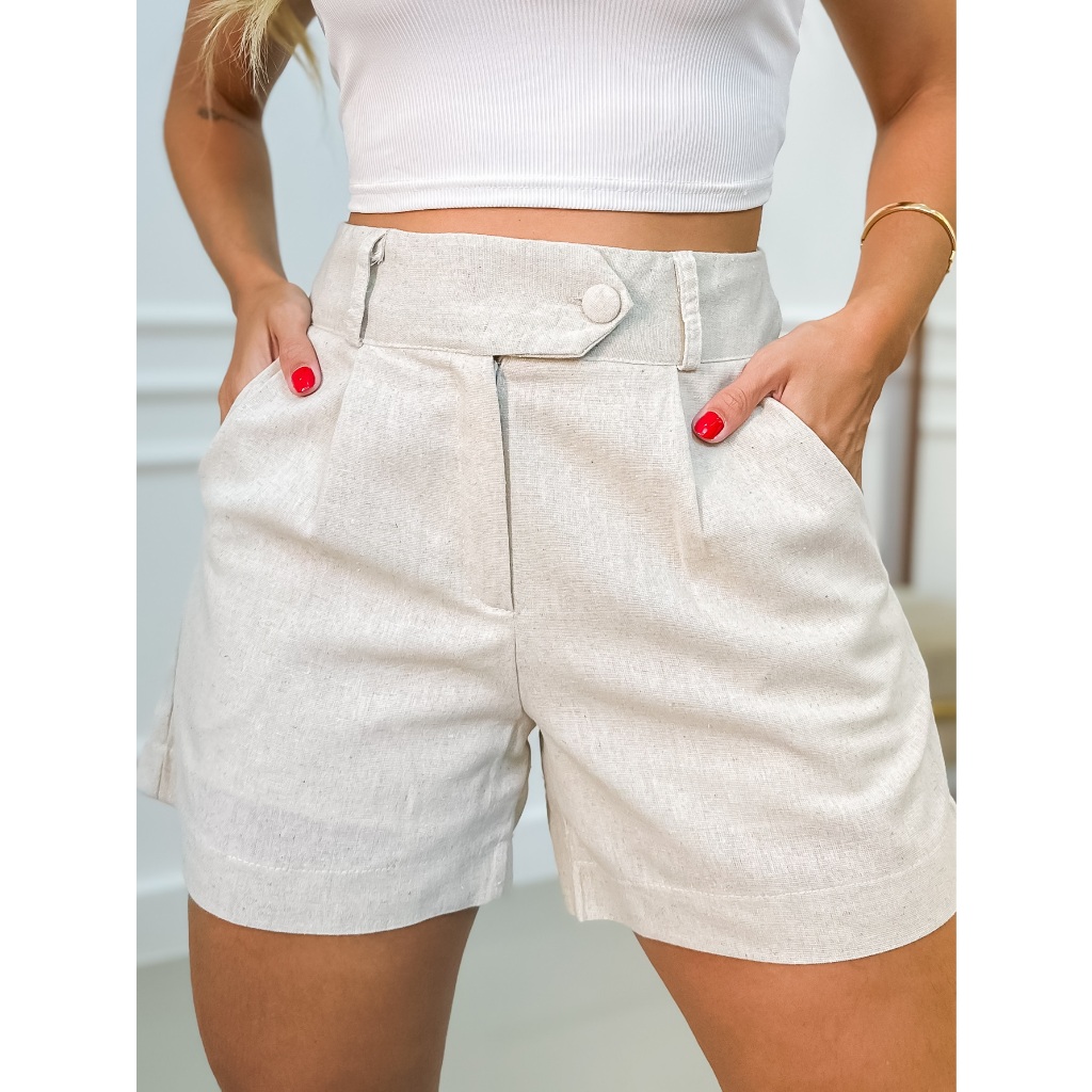 EMILI SHORT LINHO COM FORRO - S766