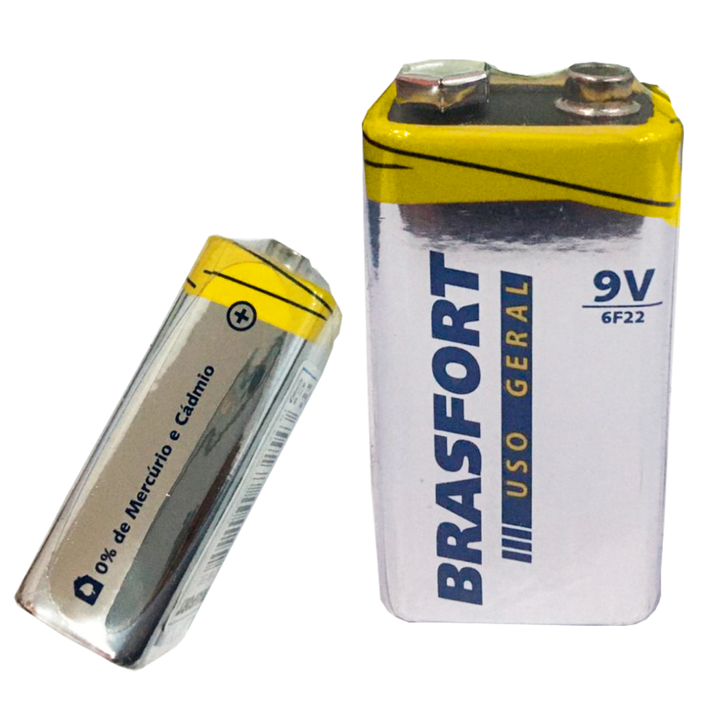 Bateria 9v Para Aparelhos Eletrônicos Diversos Várias Marcas Sortidas Alta Qualidade Durabilidade em Oferta na Shopee