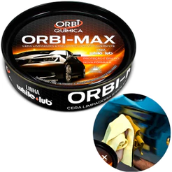 Cera Automotiva Pastosa 200g Renova Protege E Dá Brilho - Orbi-Max