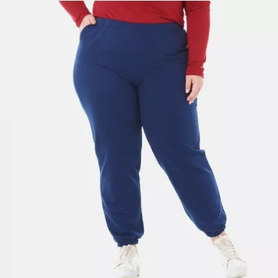CALÇA PLUS SIZE MOLETOM AKMODAS