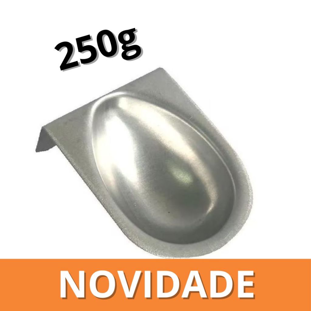 Forma Ovo de Páscoa 250 Gramas 13cm x 8,5cm x 4cm - Alumínio - Caparroz - 1515 - NOVIDADE!! em Oferta na Shopee