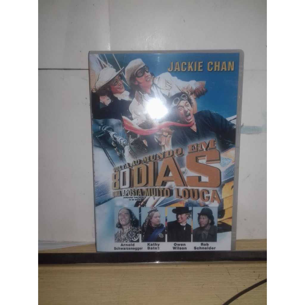 DVD Volta ao Mundo em 80 Dias Uma Aposta Muito Louca 2004 Dublado HD720p