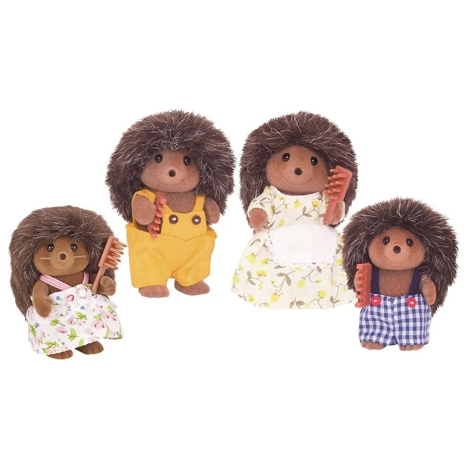 Detalhes do Sylvanian Families Família dos Porcos Espinhos - Epoch