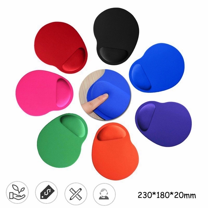 Mouse Pad Ergonômico Com Apoio Descanço De Punho pc notebook gamer conforto colorido em Oferta na Shopee