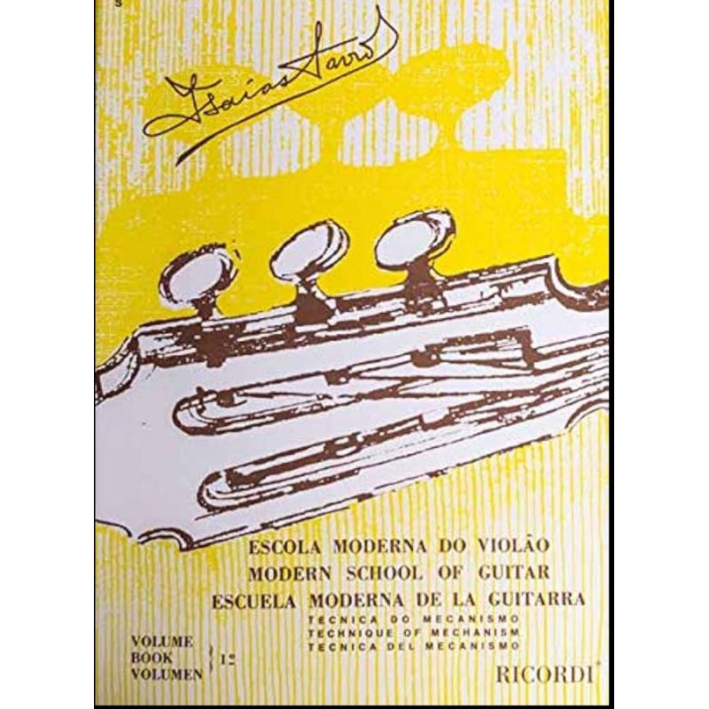 MÉTODO PARA VIOLÃO -ISAIAS SAVIO BOOK VOLUME 01