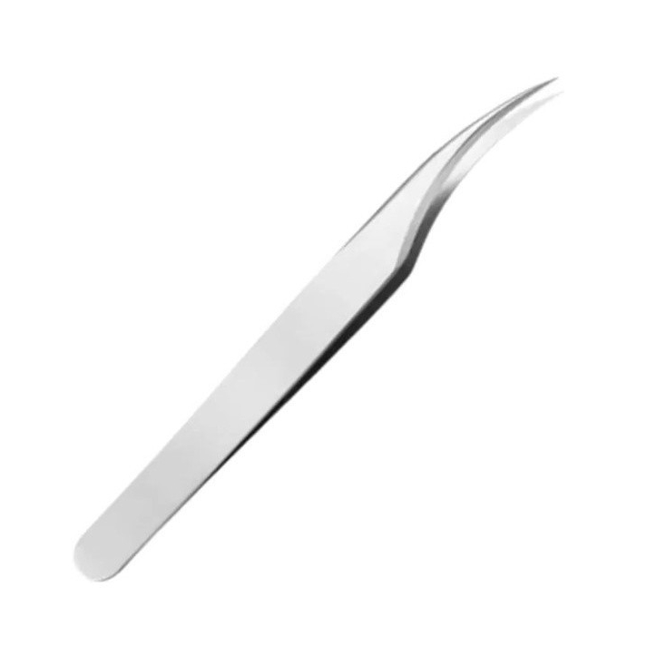 Pinça Ponta Curva Multiuso pra extençao de cilios golfinho em Oferta na Shopee