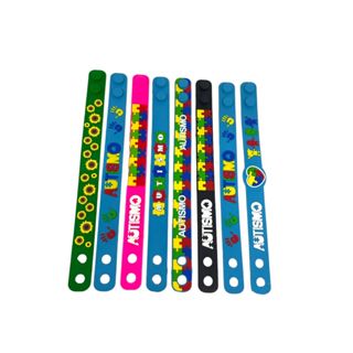 Pulseira Identificação Autismo Tamanho Ajustável Autista