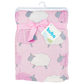 Mantinha Manta Bebê Soft Quentinha Recém Nascido Infantil Rosa - BUBA em Oferta na Shopee