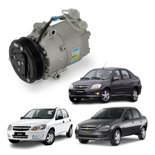 Compressor De Ar Condicionado Celta Classic Prisma GM 5PK CS20068 Original Delphi Novo em Oferta na Shopee