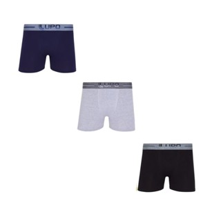 3 CUECAS LUPO BOXER ALGODÃO COTTON MACIA 784