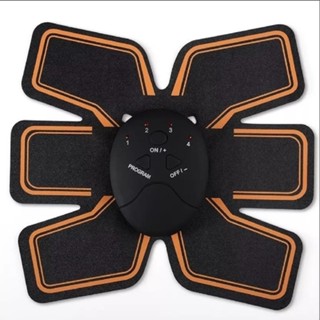 Aparelho Tonificador Estimulador Abdominal Muscular Elétrico 6 Pack EMS Beauty Body em Oferta na Shopee