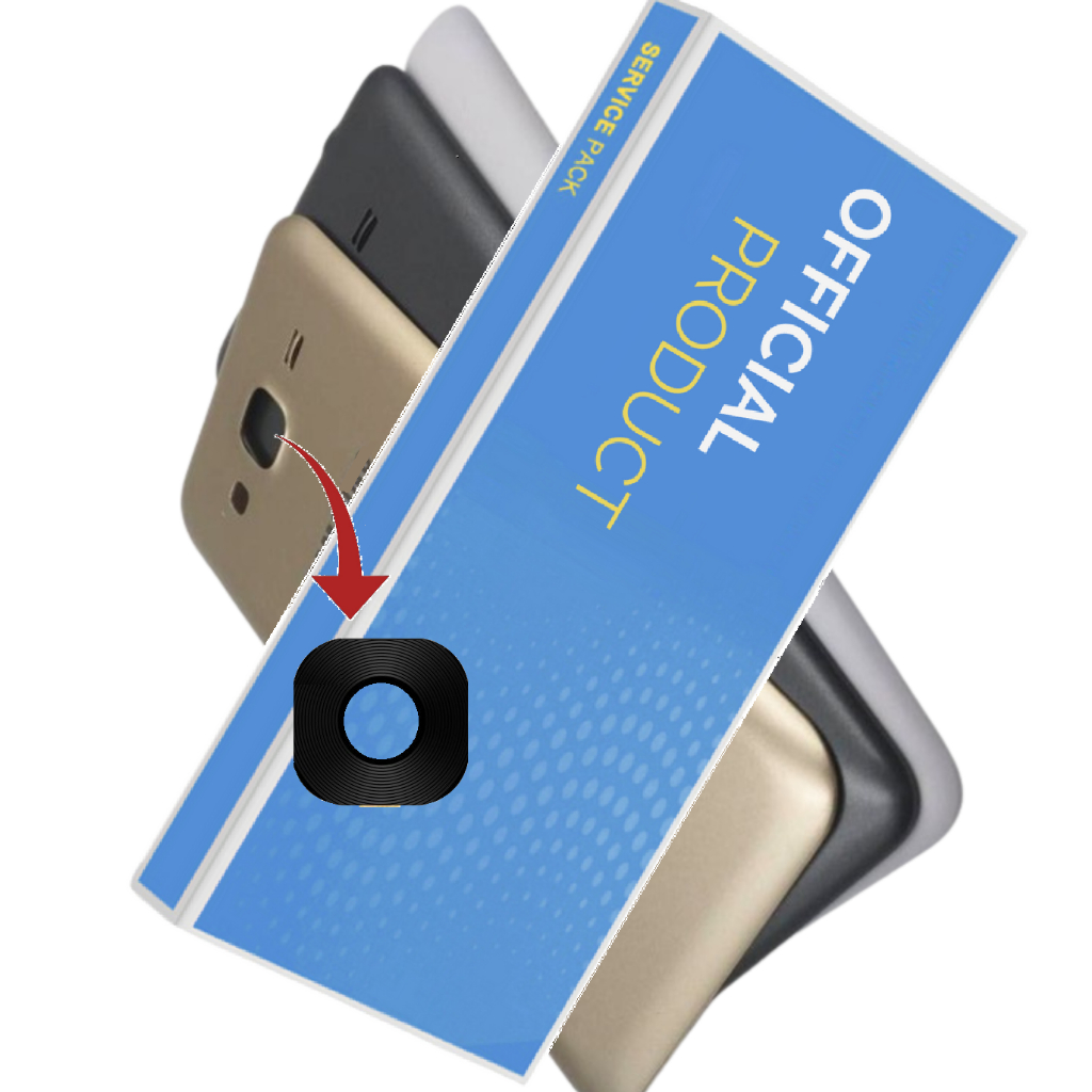 Tampa + Com Lente da Câmera Compatível Galaxy Gran Prime G530 G531 Traseira + Com Logo!
