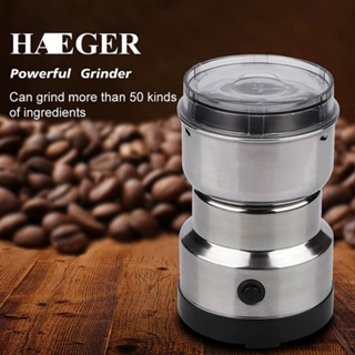 Moedor Triturador de Grãos Elétrico Inoxidável Processador de Café Ultra Rápido 220v -F5 em Oferta na Shopee