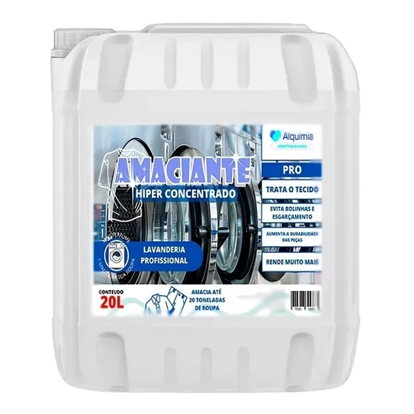Amaciante De Roupa Superconcentrado Lavanderia Pro Galão 20l