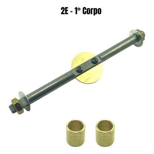 Kit Embuchamento 2e Carburador Solex Eixo + Borboleta Brosol