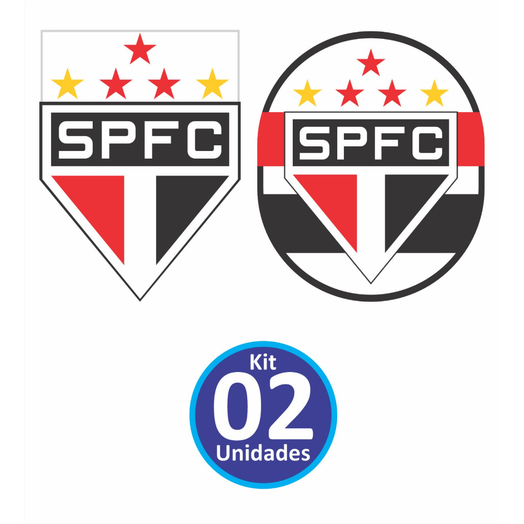 KIT 2 ADESIVOS SÃO PAULO PARA COPOS STALEY, CARROS DE ALTÍSSIMA QUALIDADE A PROVA D'ÁGUA