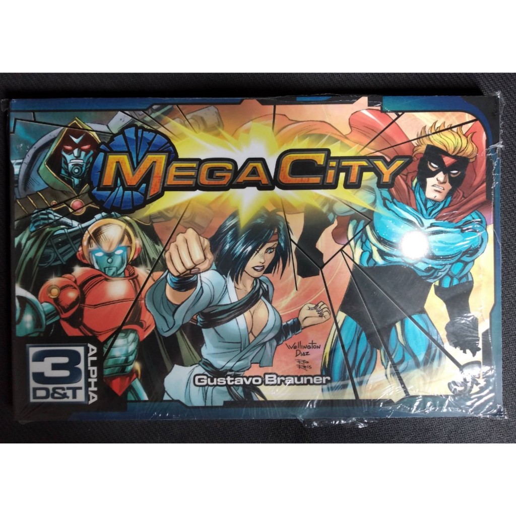 3d&t Alpha - Mega City - Rpg/ Jambô