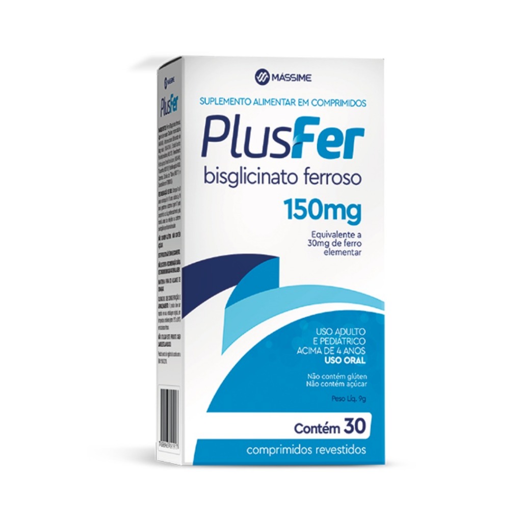 Plusfer Ferro 150mg 30 cápsulas - Massime