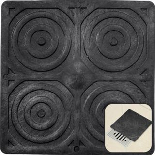 Kit 2 Protetor Tampa Ralo PVC Banheiro Ralo Cozinha Ralo Quintal Mal Cheiro Quadrado em Oferta na Shopee