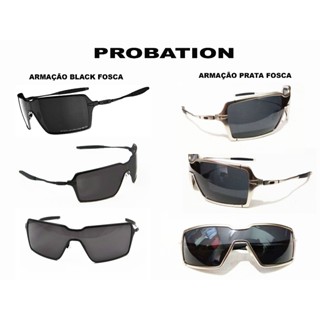 Probation Black Fosco Total black lente black Polarizada + Case