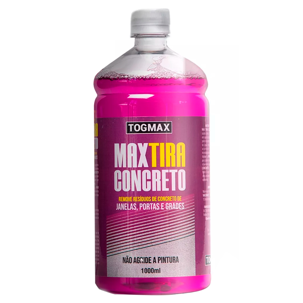 Max Tira Concreto 1L Togmax Limpa Concreto Biodegradável em Oferta na Shopee