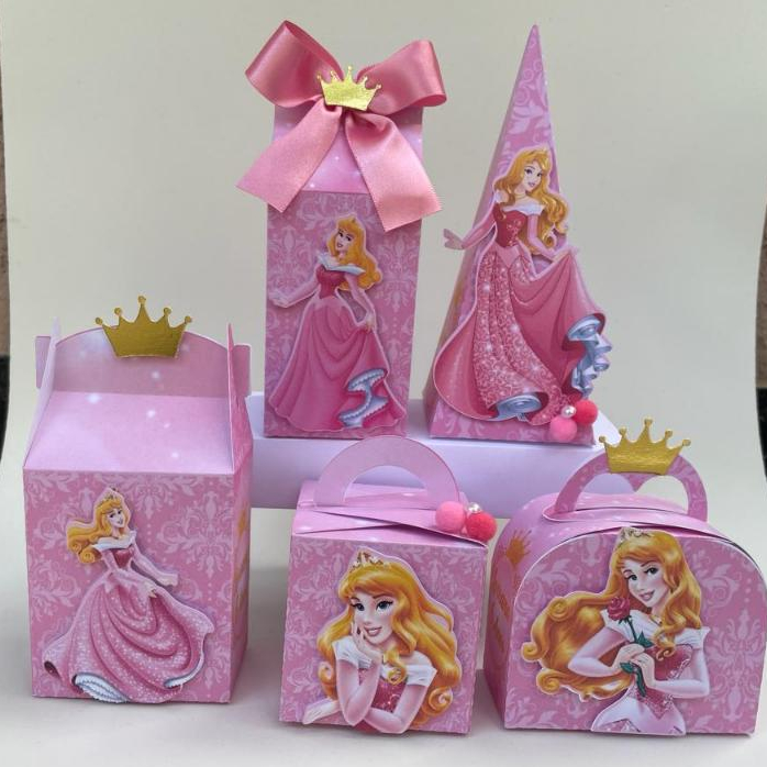 Kit Festa :Lembrancinhas Personalizadas A Bela Adormecida Princesa Aurora