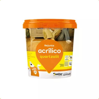 Rejunte Acrílico Pronto Quartzolit 1kg Varias Cores Impermeável em Oferta na Shopee
