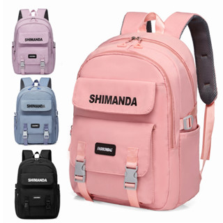 Mochila coreana de grande capacidade mochila escolar impermeável unissex