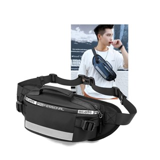 pochete masculina shoulder bag bolsa transversal ombro impermeavel
