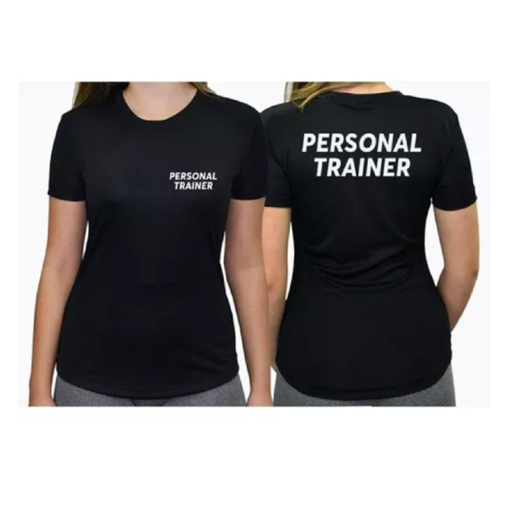 Baby Look Personal Trainer - Camiseta Feminina T-shirt academia fitness crossfit