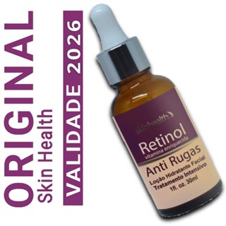 Retinol Anti-Ruga e Idade Vitamina A SkinHealth 30ml Original