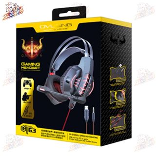 Headset Headphone Fone de ouvido gamer com microfone para PS4 console de jogos