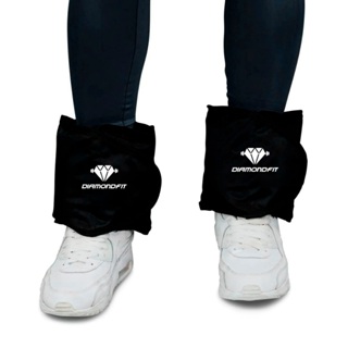 Par de Caneleira Peso Treinar pernas Treinar em Casa Academia Tornozeleira Funcional Preta em Oferta na Shopee