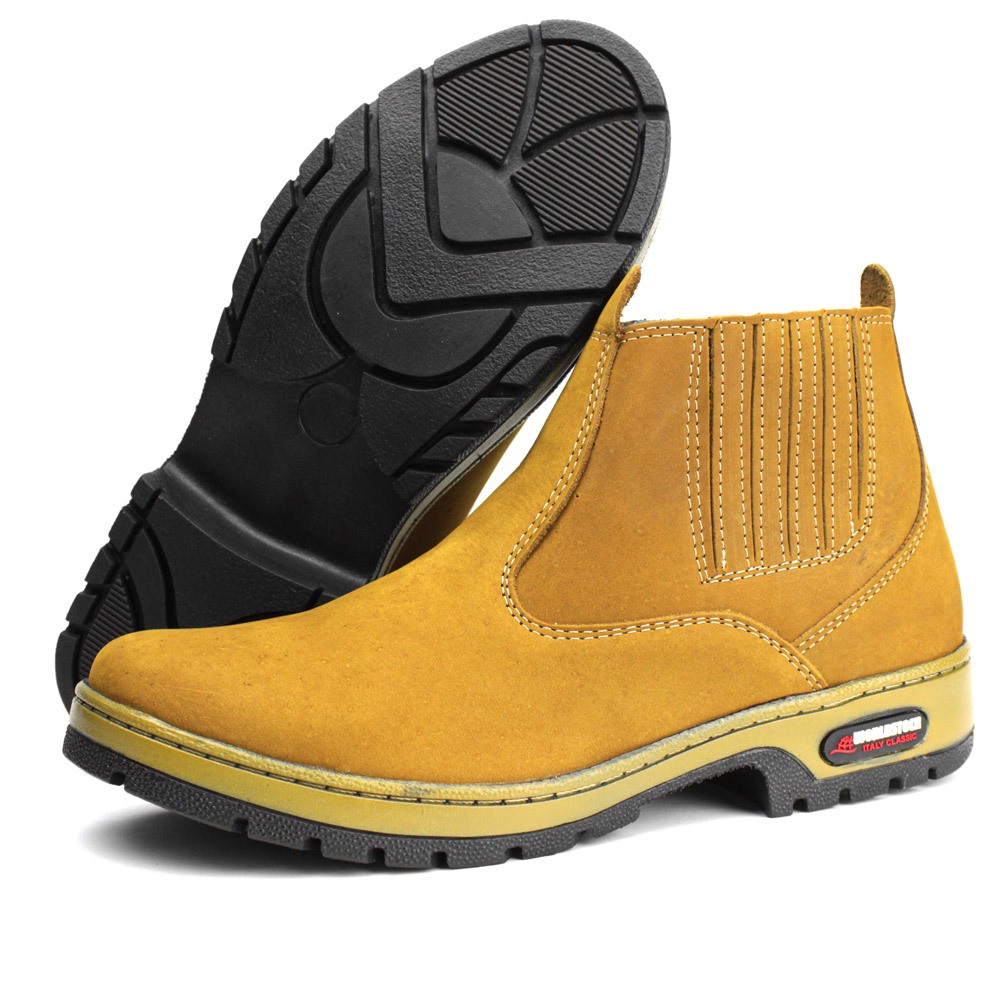 Botina Coturno em Couro Legítimo: Estilo e Durabilidade em Cada Passo!