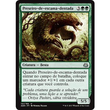 Preseiro-de-Escama-Dentada - Magic The Gathering