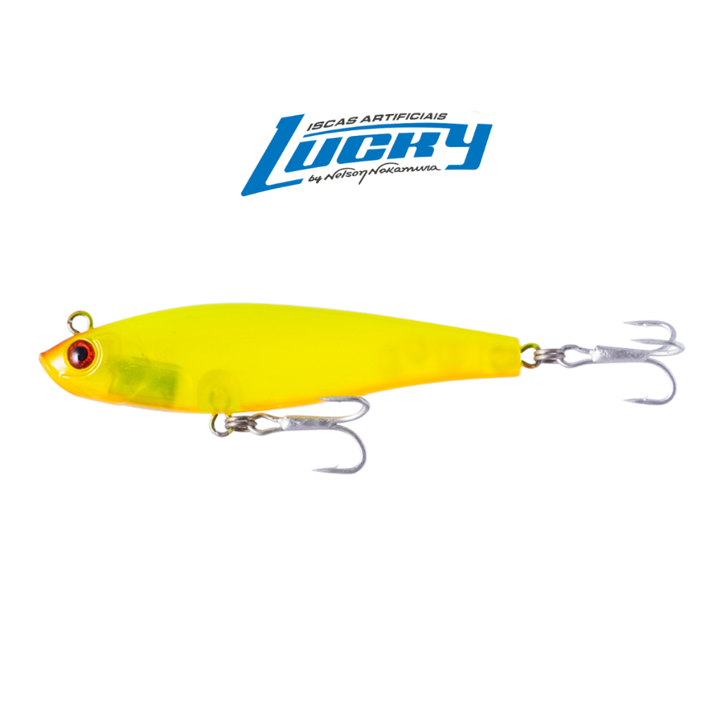 Isca Artificial Nelson Nakamura Meia Água Curisco 70 Lucky em Oferta na Shopee