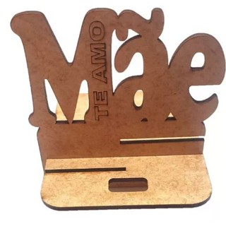 30 Porta Celular Dia Das Mães Lembrancinha Em Mdf modelo 4 em Oferta na Shopee