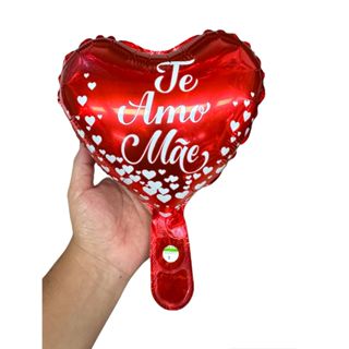 50 Balão Coração Feliz Dia das Mães 21cm Te Amo Decoração C90565 em Oferta na Shopee